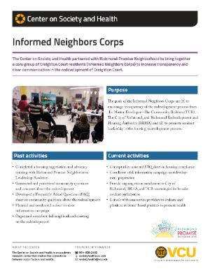 CSH-Informed-Neighbor-Corps-OnePsger-cover
