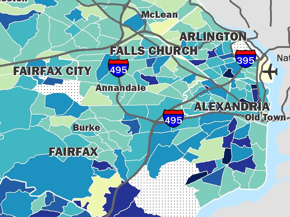 Life Expectancy in Northern Virginia