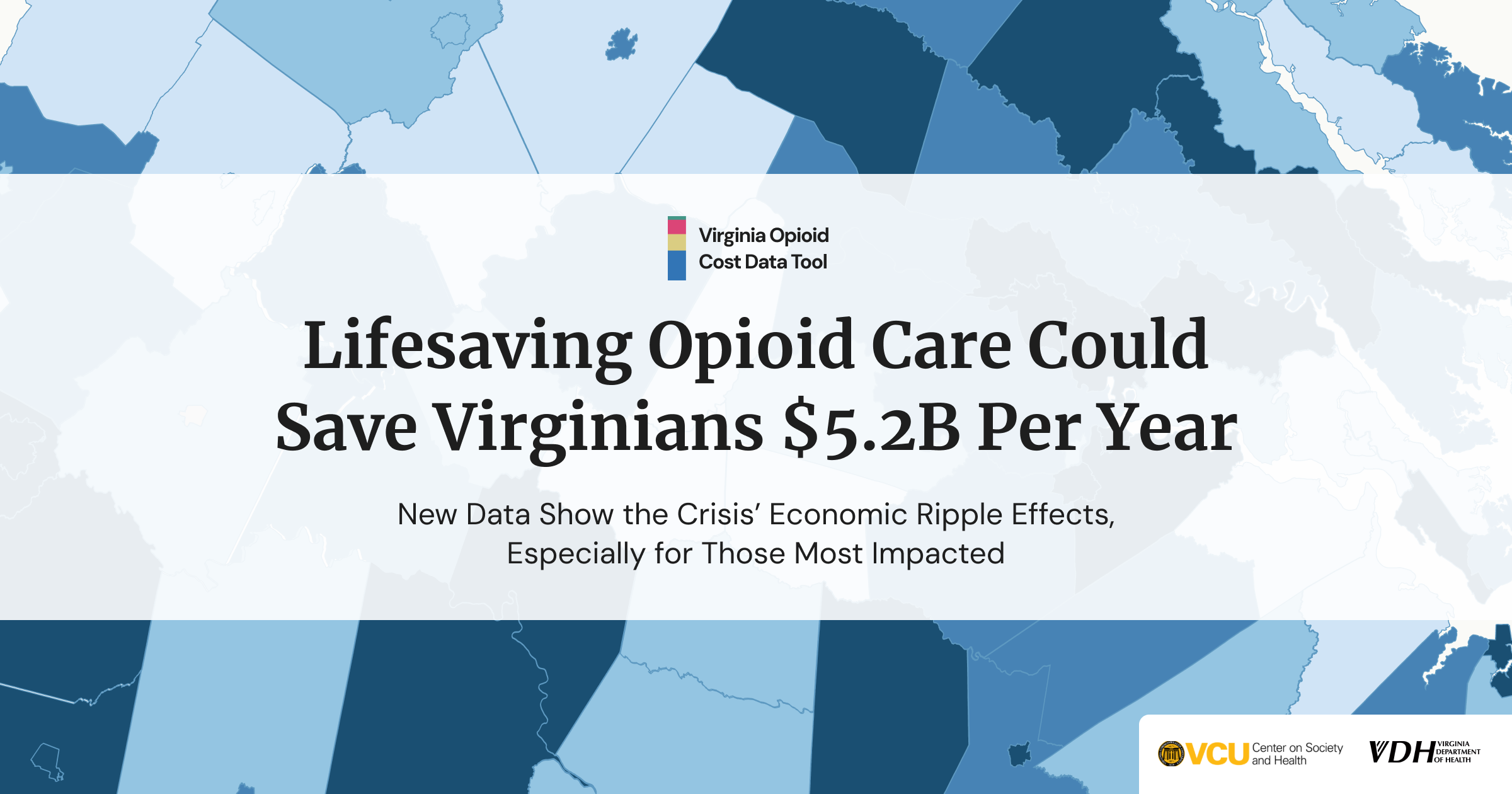Virginia Opioid Cost Data Tool Banner