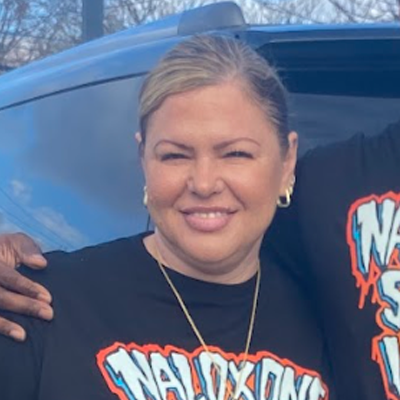 Picture of a woman outside